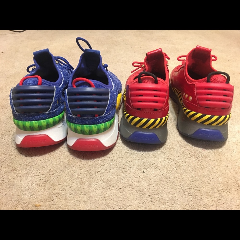 Men’s Sonic the Hedgehog Puma shoes size 11.5. - Picture 2 of 5